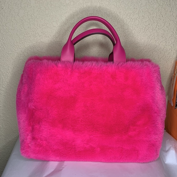 DKNY Hadlee Md Tote Fur Pink - Picture 2 of 6
